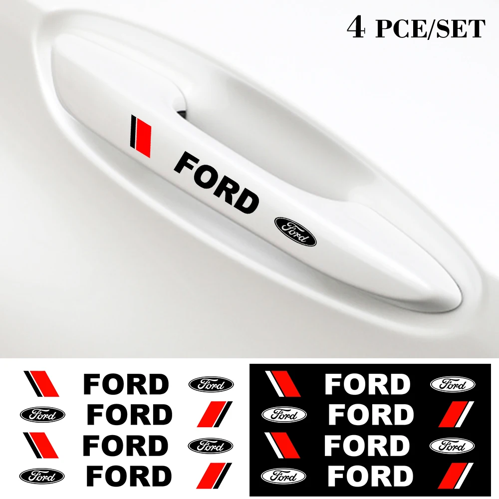 4Pcs Car Door Handle Emblem Badge For Ford Focus Fiesta Ranger Mondeo S-MAX Kuga Mustang PVC Auto Exterior Tuning Accessories
4Pcs Car Door Handle Emblem Badge For Ford Focus Fiesta Ranger Mondeo S-MAX Kuga Mustang PVC Auto Exterior Tuning Accessories