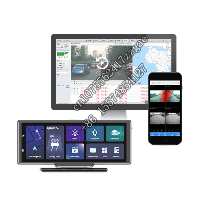 10.26" 4 Android 8.1remote control Auto 360 Car DVR 4G WiFi ADAS Dashboard Dash Cam GPS Navigation Video Recorder
10.26" 4 Android 8.1remote control Auto 360 Car DVR 4G WiFi ADAS Dashboard Dash Cam GPS Navigation Video Recorder