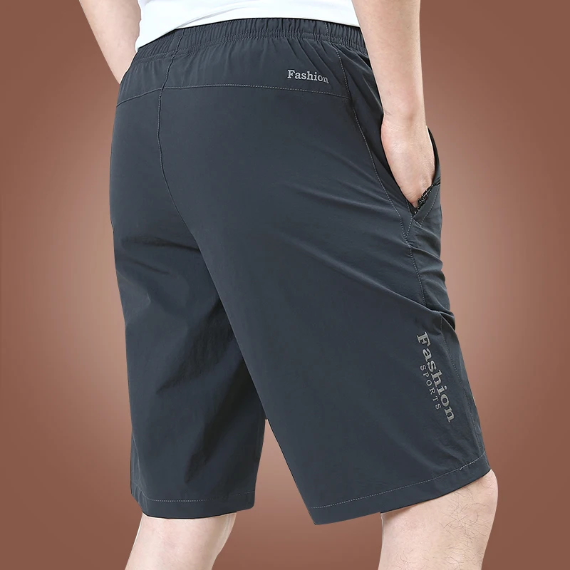 New 2026 Men's Elastic Ice Silk Shorts Casual Loose Fit Five-Quarter Thin Style Quick Dry Summer Outdoor Wear Sport Pants
New 2026 Men's Elastic Ice Silk Shorts Casual Loose Fit Five-Quarter Thin Style Quick Dry Summer Outdoor Wear Sport Pants