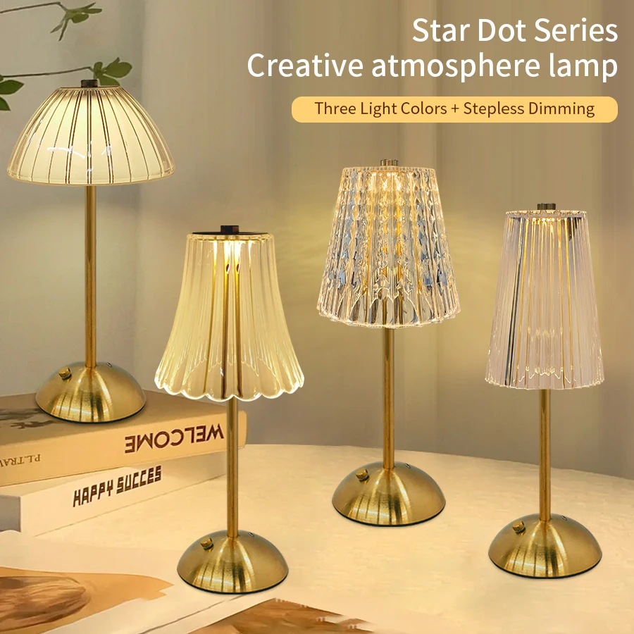 Touch Sensor LED Night Light Rechargeable Wireless Table Lamp 3 Colors Dimmable Atmosphere Lamp for Hotel Bar Bedroom Decor
Touch Sensor LED Night Light Rechargeable Wireless Table Lamp 3 Colors Dimmable Atmosphere Lamp for Hotel Bar Bedroom Decor