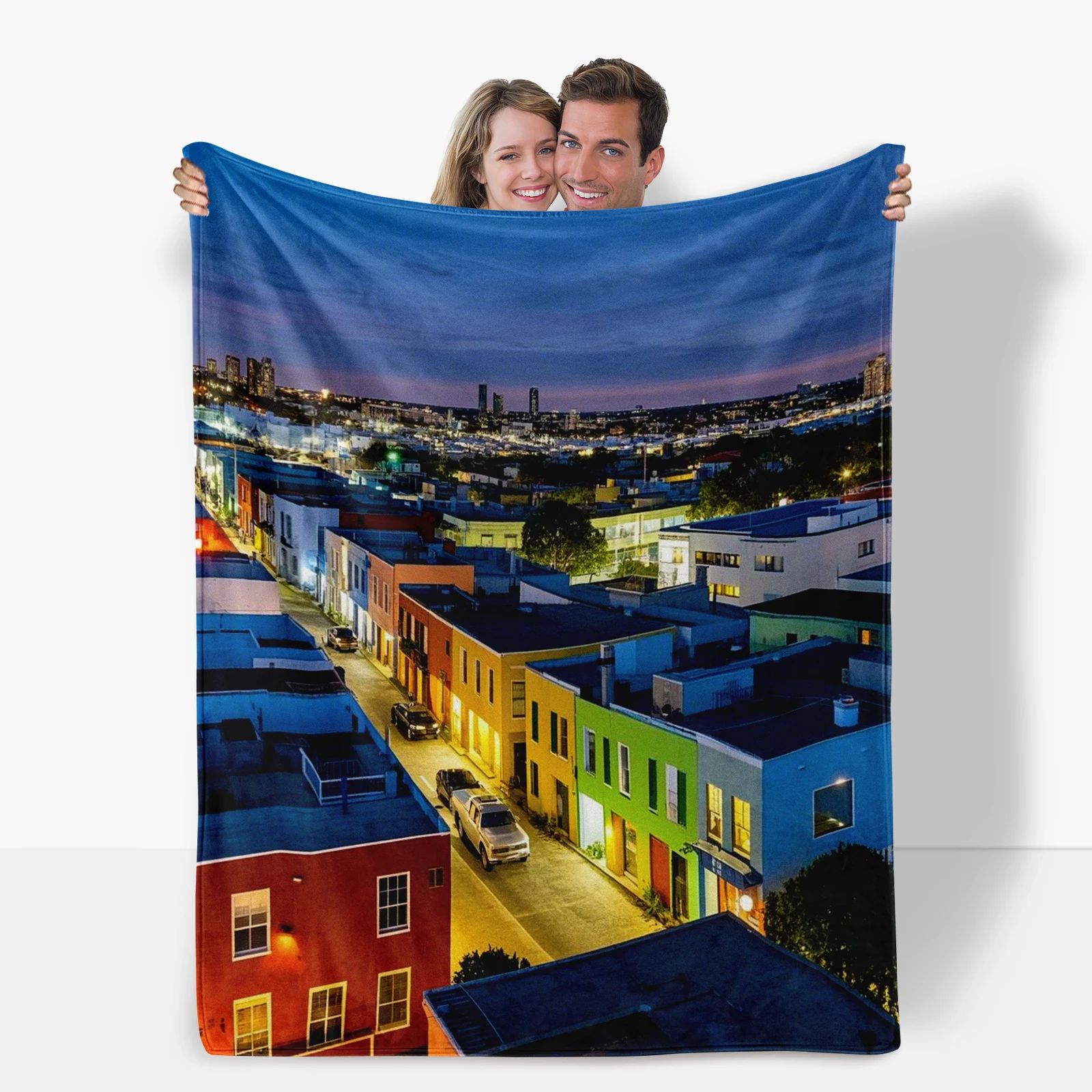 Classic Meets Modern Nighttime Row Houses Theme Blanket Perfect Gift For Loved Ones
Classic Meets Modern Nighttime Row Houses Theme Blanket Perfect Gift For Loved Ones