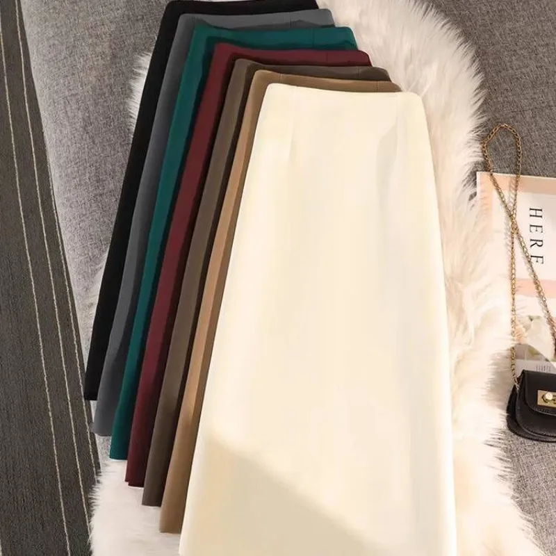 Summer Temperament Solid Color Cute Girl Fairycore High Waist Fashion Chic A Line Harajuku Red Elegant Ladies Office Lady Skirt
Summer Temperament Solid Color Cute Girl Fairycore High Waist Fashion Chic A Line Harajuku Red Elegant Ladies Office Lady Skirt