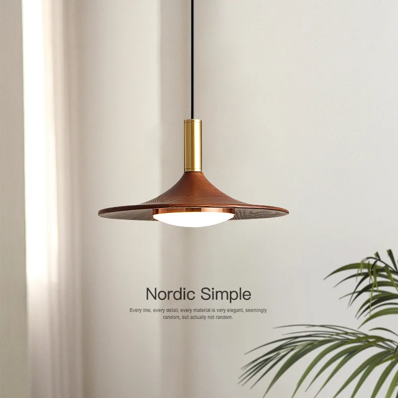 Nordic Simple Design Flying Saucer Pendant Lights Solid Wood Copper Indoor Lighting Living Room Salon Restaurant Bedroom Bedside
Nordic Simple Design Flying Saucer Pendant Lights Solid Wood Copper Indoor Lighting Living Room Salon Restaurant Bedroom Bedside