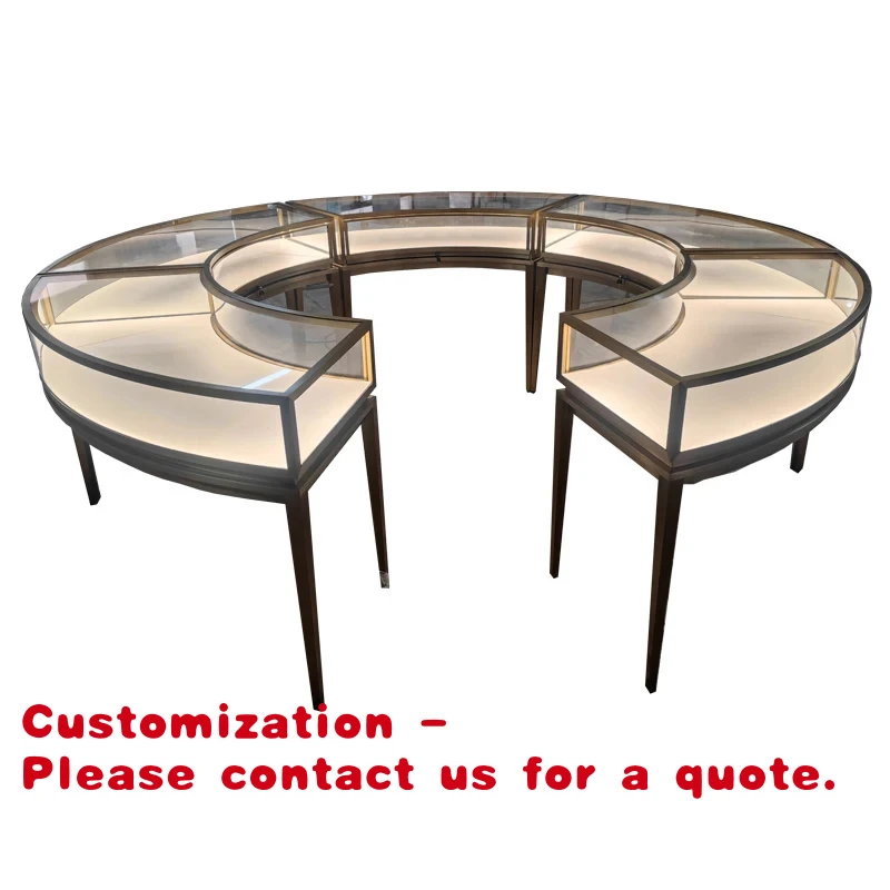 custom.Modern Luxury Stainless Steel Jewelry Showcase With LED Light Retail Store Shopping Mall or Store Display Cabinets
custom.Modern Luxury Stainless Steel Jewelry Showcase With LED Light Retail Store Shopping Mall or Store Display Cabinets