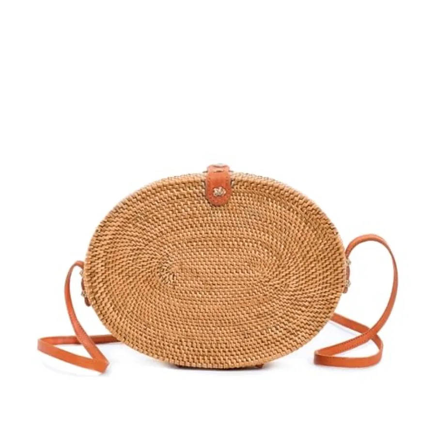 Novum Crafts Round Rattan Bag for Women - Handmade Ata Wicker Woven Purse - Circle, Square, Brown Straw Boho Bags Handmade, Ata
Novum Crafts Round Rattan Bag for Women - Handmade Ata Wicker Woven Purse - Circle, Square, Brown Straw Boho Bags Handmade, Ata