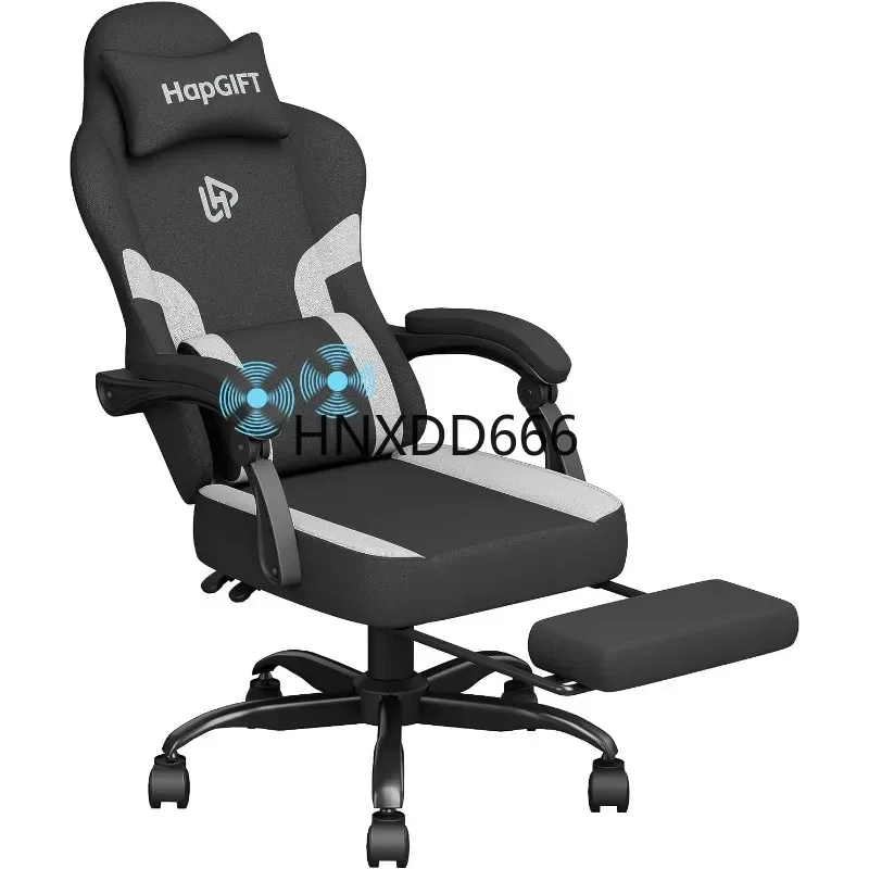 Computer Chair, Gaming Chairs with Footrest and Massage Lumbar Support, High Back Ergonomic Swivel Gamer Chair
Computer Chair, Gaming Chairs with Footrest and Massage Lumbar Support, High Back Ergonomic Swivel Gamer Chair