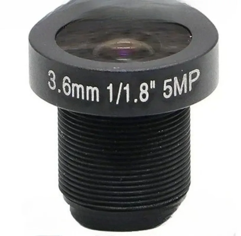 5MP 3.6MM 1/1.8 "inch 5 million high-definition security monitoring camera wide-angle M12 lens
5MP 3.6MM 1/1.8 "inch 5 million high-definition security monitoring camera wide-angle M12 lens