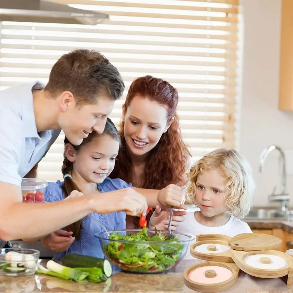 Bar Bartender Tool Rotating 3-Tiers Rimmer Box Foldable Bamboo Wood Cocktail Seasoning Box Household Seasoning Jar Restaurant
Bar Bartender Tool Rotating 3-Tiers Rimmer Box Foldable Bamboo Wood Cocktail Seasoning Box Household Seasoning Jar Restaurant