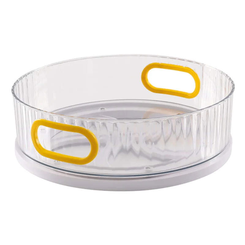 360 Degree Rotating Spice Rack Seasoning Box Holder Kitchen Storage Tray For Cabinet Drawer Counter Shelf With Portable Handle
360 Degree Rotating Spice Rack Seasoning Box Holder Kitchen Storage Tray For Cabinet Drawer Counter Shelf With Portable Handle