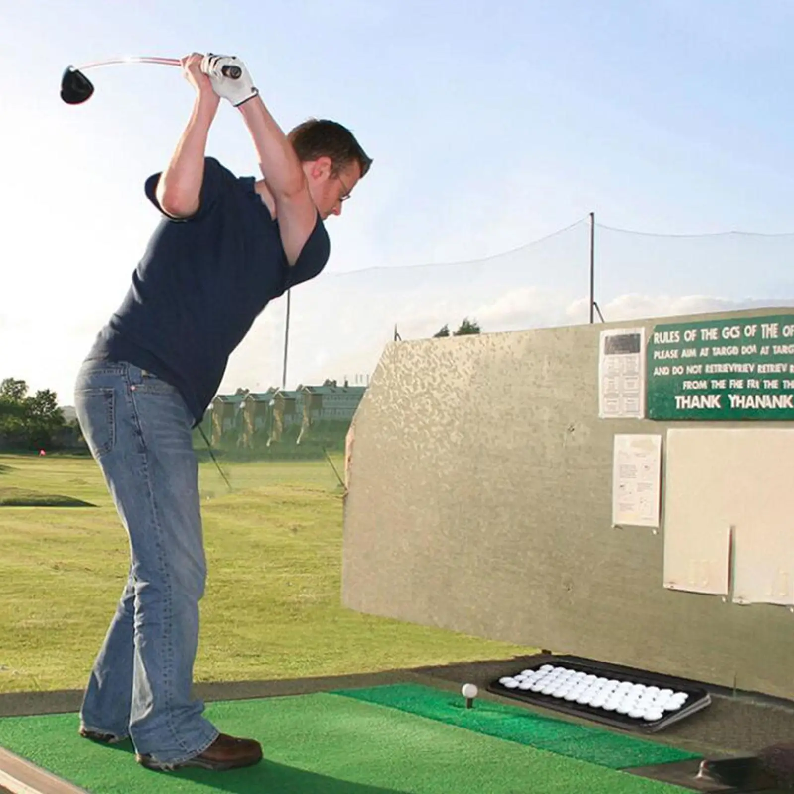 Golf Ball Storage Tray for Golf Hitting Mat Golf Driving Ball Box Golf Ball Tray for Yard Indoor Outdoor Driving Range Men Gift
Golf Ball Storage Tray for Golf Hitting Mat Golf Driving Ball Box Golf Ball Tray for Yard Indoor Outdoor Driving Range Men Gift