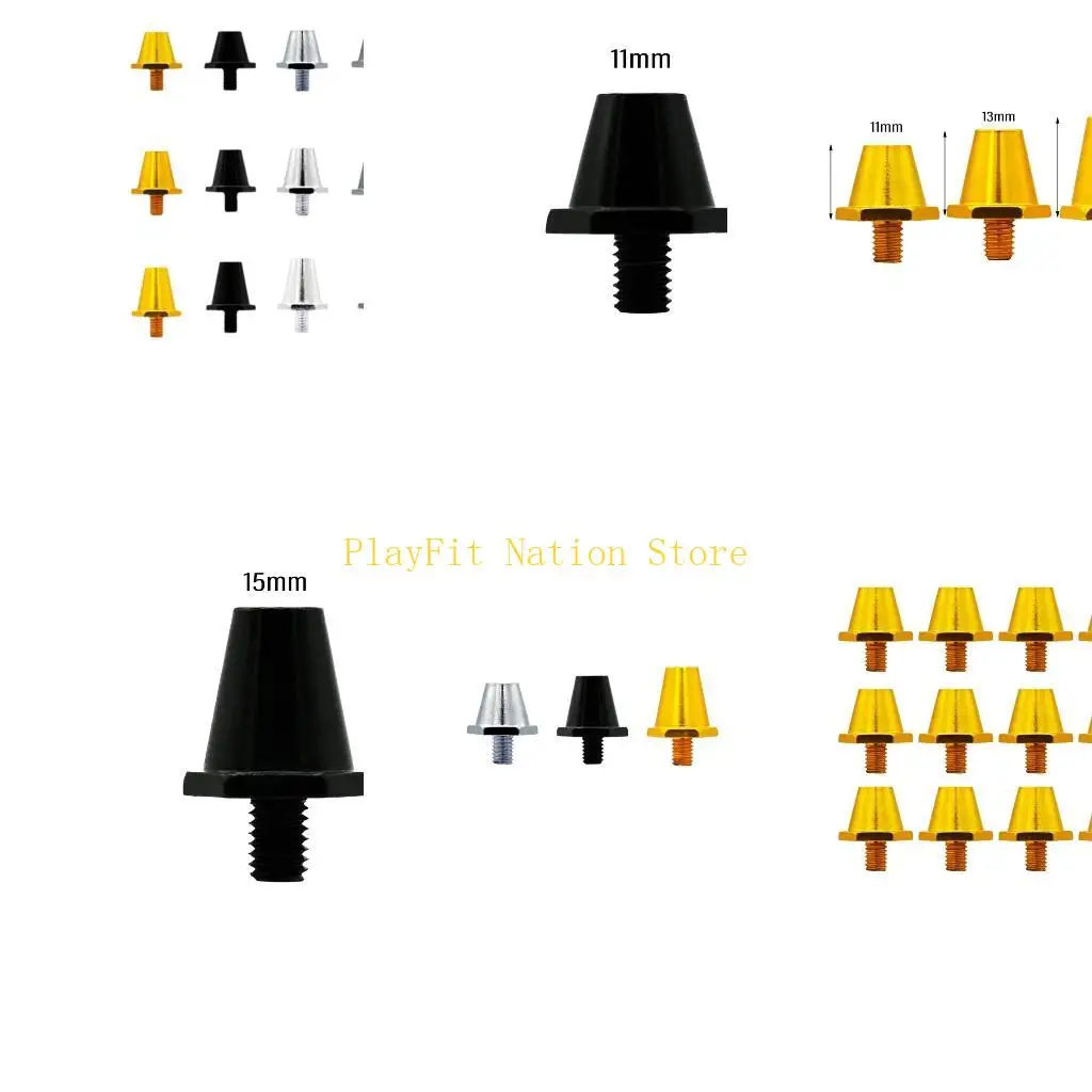 242F 12Pcs/set Football Studs Replacement Safety Aluminum Studs, Football Boot Studs
242F 12Pcs/set Football Studs Replacement Safety Aluminum Studs, Football Boot Studs