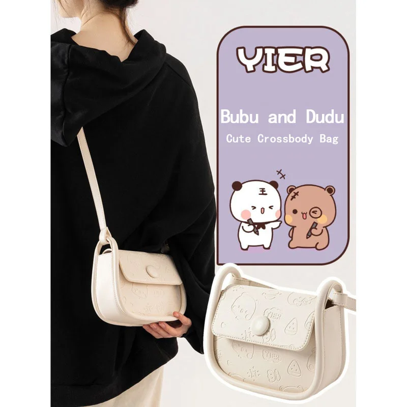 Bubu And Dudu Crossbody Bag Kawaii Anime Bear Figure White Bag Summer Fashion Versatile Cartoon Shoulder Bags For Girls
Bubu And Dudu Crossbody Bag Kawaii Anime Bear Figure White Bag Summer Fashion Versatile Cartoon Shoulder Bags For Girls