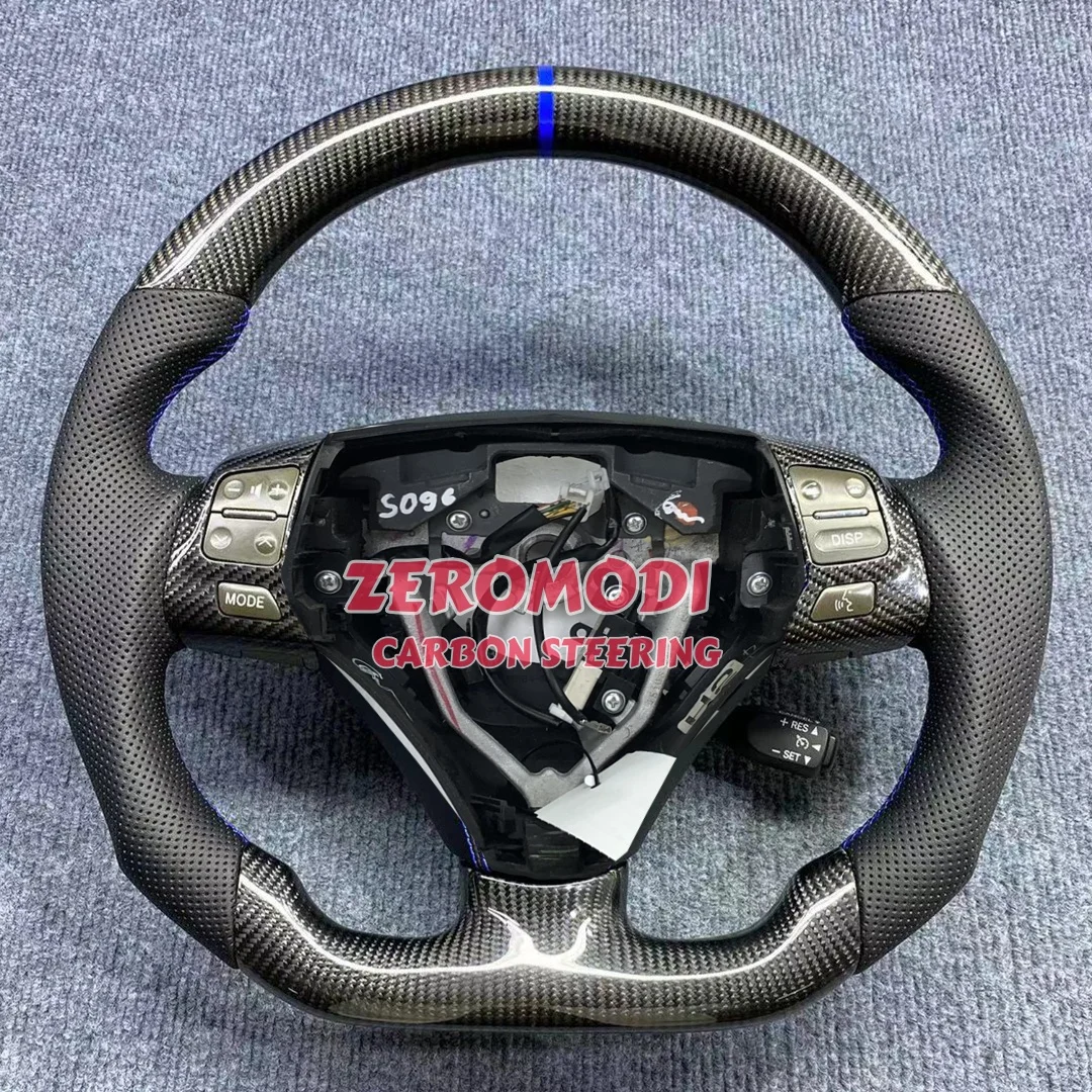 Замена рулевого колеса из настоящего углеродного волокна и кожи, подходит для интерьера Lexus GS 300 430.
Замена рулевого колеса из настоящего углеродного волокна и кожи, подходит для интерьера Lexus GS 300 430.