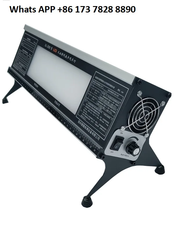 DL2000 High Brightness Industrial LED Film Viewing Light Portable Ray Film Review Light
DL2000 High Brightness Industrial LED Film Viewing Light Portable Ray Film Review Light