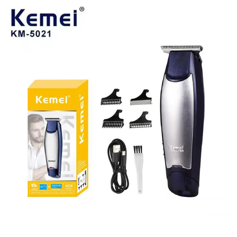 Kemei KM-5021 Professional Hair Trimmer For Men Electric Hair Clippers Rechargeable Barber Haircut Machine High Quality Wireless
Kemei KM-5021 Professional Hair Trimmer For Men Electric Hair Clippers Rechargeable Barber Haircut Machine High Quality Wireless
