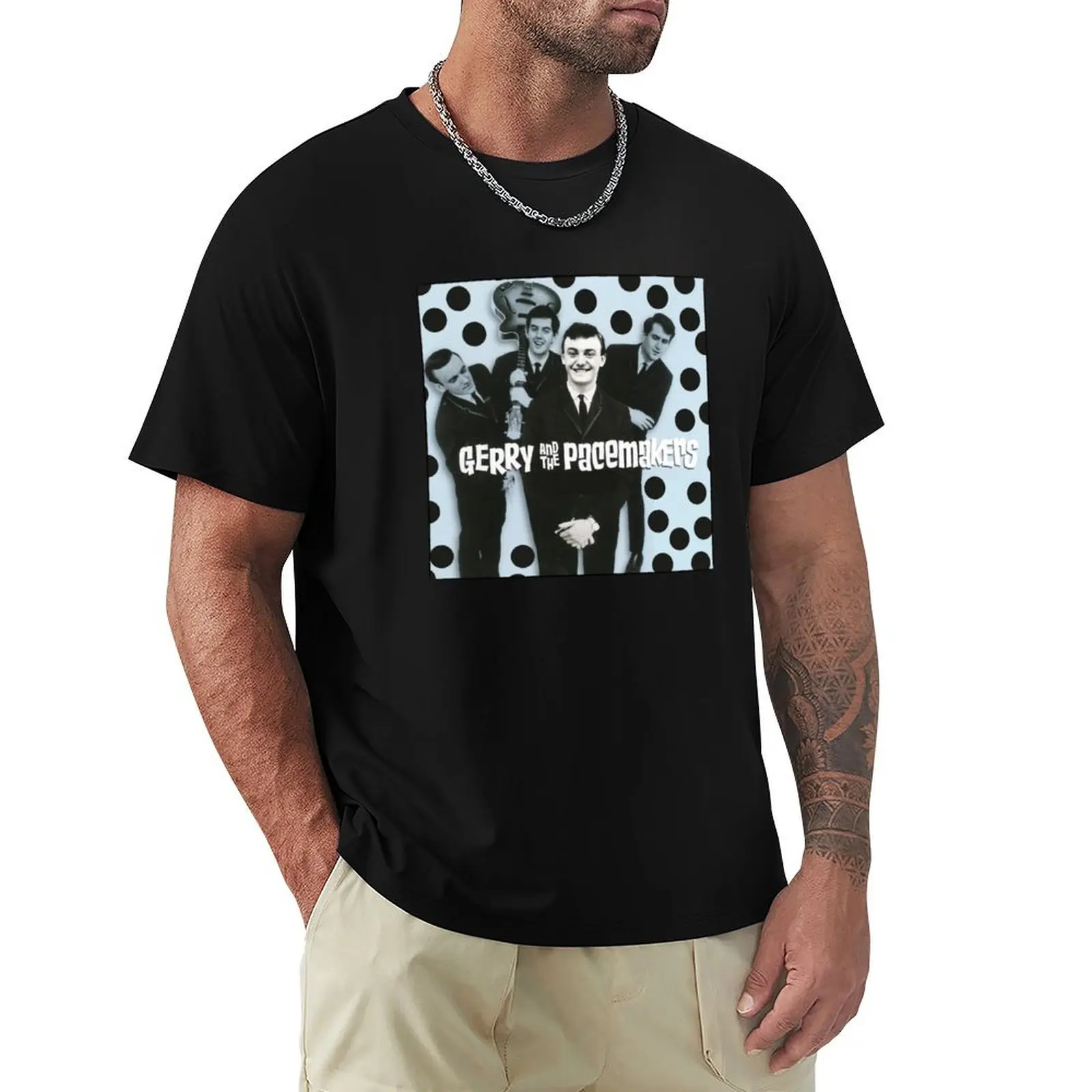 Gerry & the Pacemakers T-Shirt T-Shirt customs topping man t shirt for a boy Men's t-shirts
Gerry & the Pacemakers T-Shirt T-Shirt customs topping man t shirt for a boy Men's t-shirts