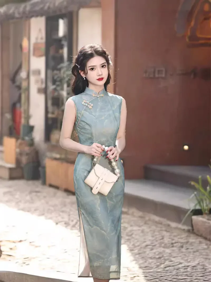 Lady Chinese Style Flower Print Qipao Women Traditional Retro Vintage Cheongsam Elegant Wedding Evening Dress Bodycon Vestidos
Lady Chinese Style Flower Print Qipao Women Traditional Retro Vintage Cheongsam Elegant Wedding Evening Dress Bodycon Vestidos