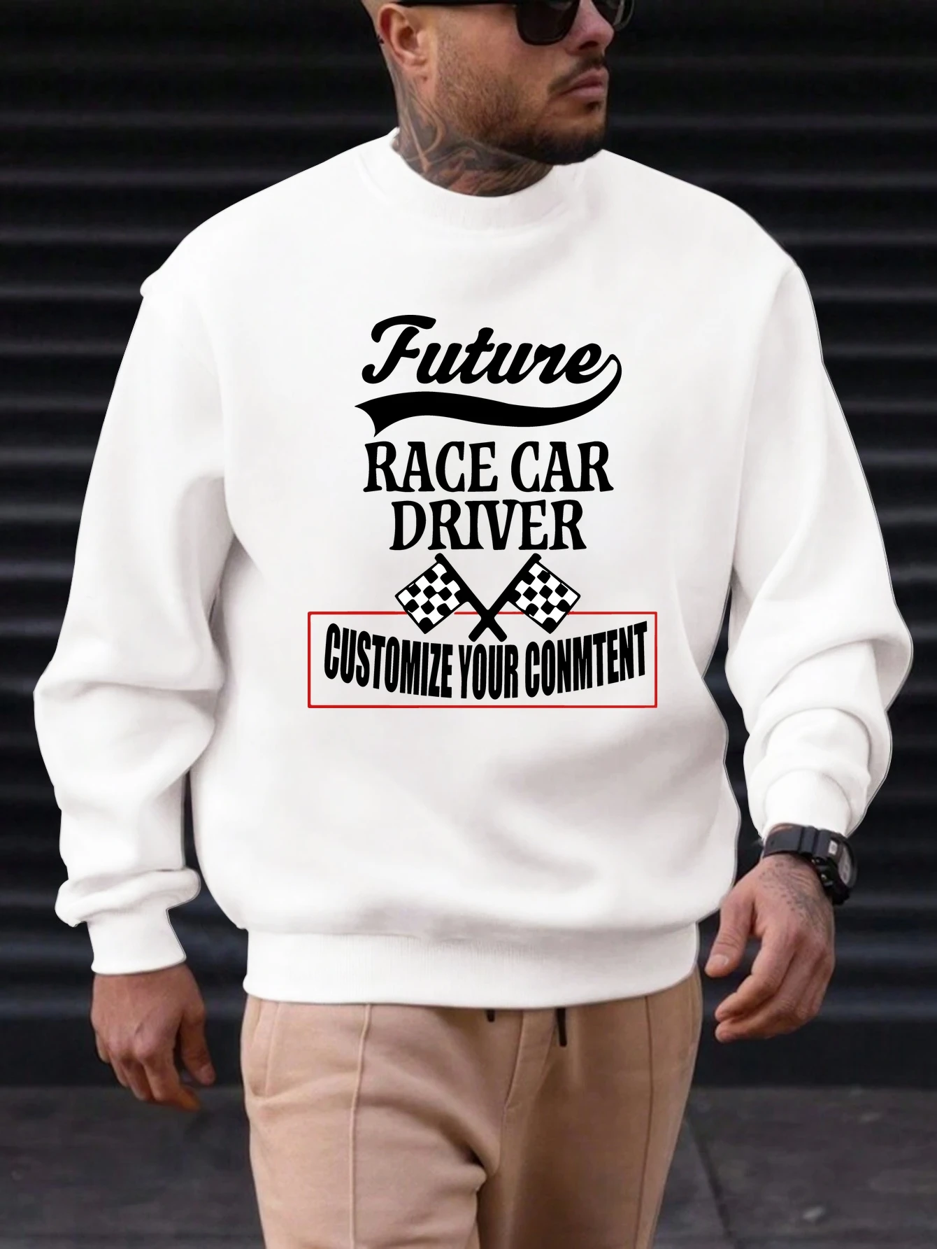 Men's Cotton Round Neck Sweatshirt English Font Pattern Printing 2025 New Trending Fashion Casual High Quality Top Clothing
Men's Cotton Round Neck Sweatshirt English Font Pattern Printing 2025 New Trending Fashion Casual High Quality Top Clothing