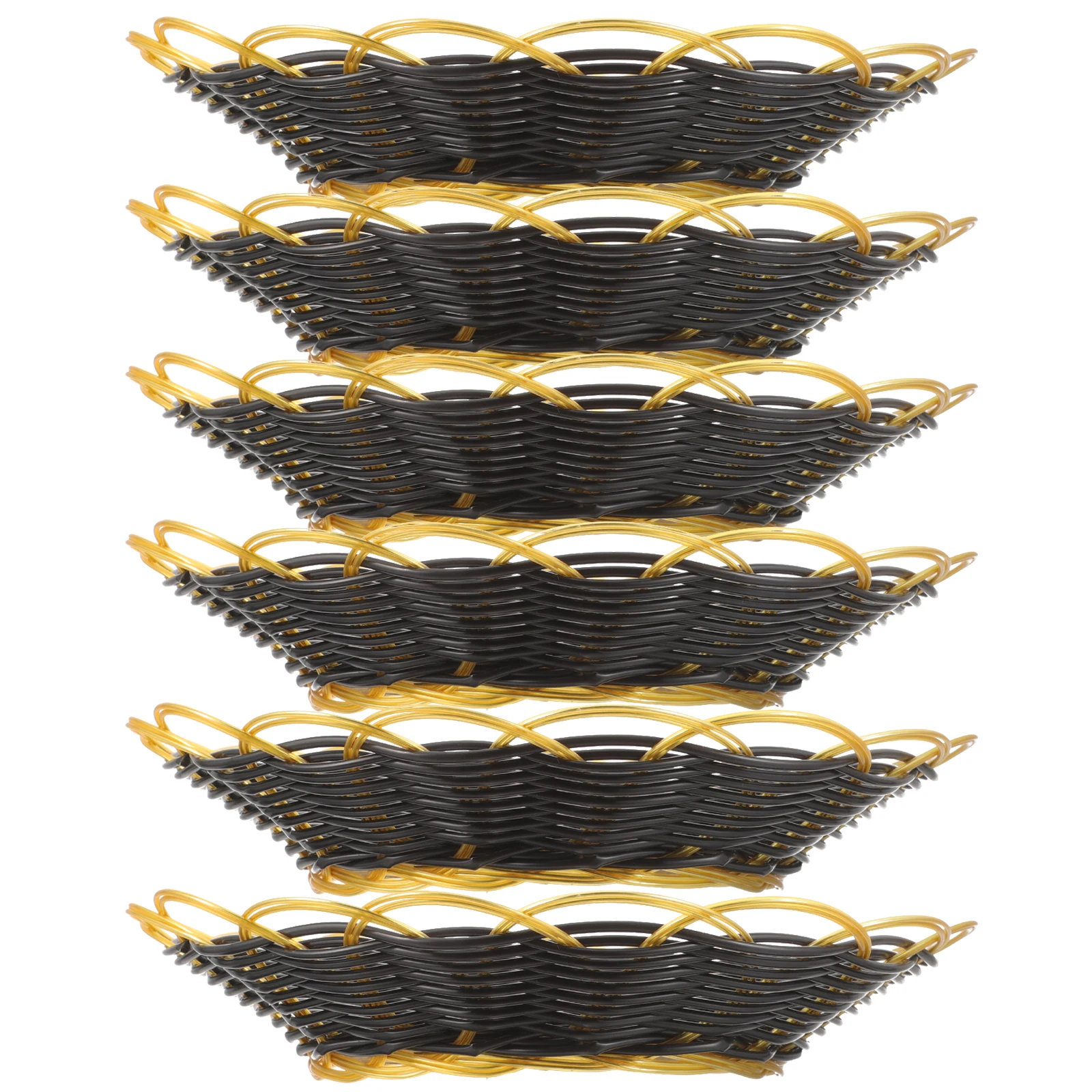6pcs Fast Food Basket Fry Baskets Round Bread Holder Fries Burger Small Tray Serving Plastic Storage Baskets Food Containers
6pcs Fast Food Basket Fry Baskets Round Bread Holder Fries Burger Small Tray Serving Plastic Storage Baskets Food Containers