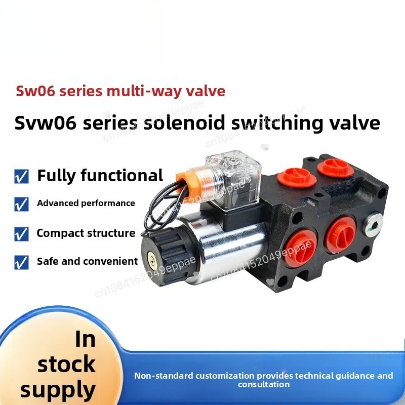 Hydraulic SVV06 Series Multi-way Valve Solenoid Diverter Control Valve Complete Specifications for Industrial Use
Hydraulic SVV06 Series Multi-way Valve Solenoid Diverter Control Valve Complete Specifications for Industrial Use