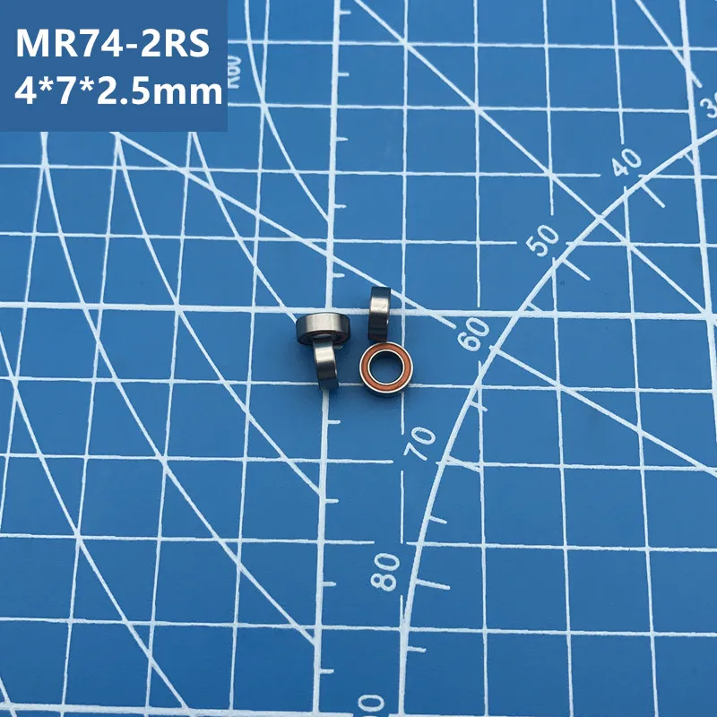 10 шт. высококачественный миниатюрный радиальный шарикоподшипник MR74RS с двойным оранжевым резиновым уплотнением 4x7x2,5 мм MR74-2RS Применения
10 шт. высококачественный миниатюрный радиальный шарикоподшипник MR74RS с двойным оранжевым резиновым уплотнением 4x7x2,5 мм MR74-2RS Применения