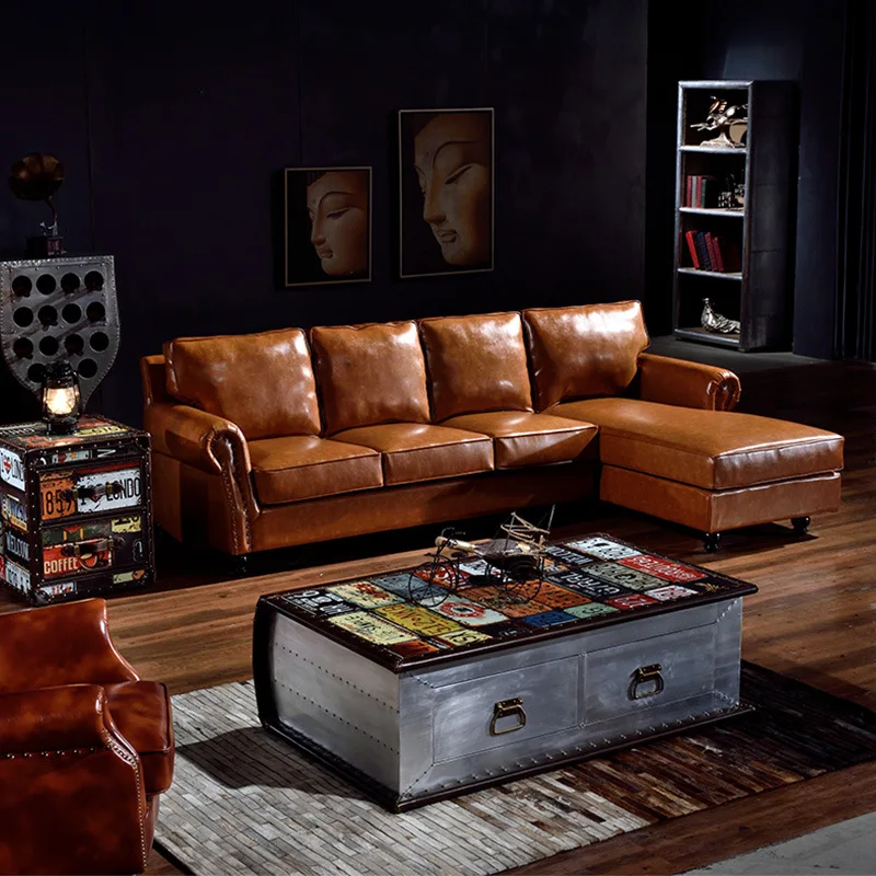 HYS country sofa leather art small apartment concubine corner combination living room set three-person first-floor sofa
HYS country sofa leather art small apartment concubine corner combination living room set three-person first-floor sofa