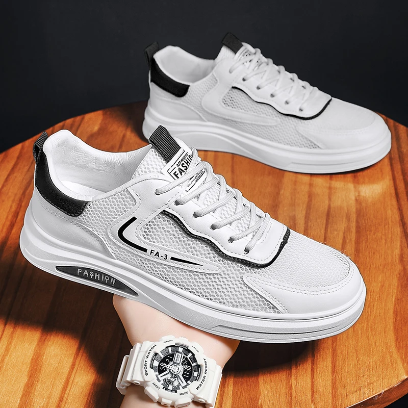 New Men Casual Sneakers Fashion Platform Mesh Student Runing Shoes Breathable Men Sport Shoes Light Walking Shoes Tennis Shoes
New Men Casual Sneakers Fashion Platform Mesh Student Runing Shoes Breathable Men Sport Shoes Light Walking Shoes Tennis Shoes