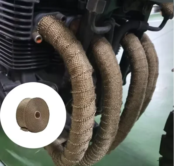 5M Roll Fiberglass Heat Shield Motorcycle Exhaust Thermal Tape Header Pipe Heat Wrap Tape Thermal Protection With Stainless Ties
5M Roll Fiberglass Heat Shield Motorcycle Exhaust Thermal Tape Header Pipe Heat Wrap Tape Thermal Protection With Stainless Ties