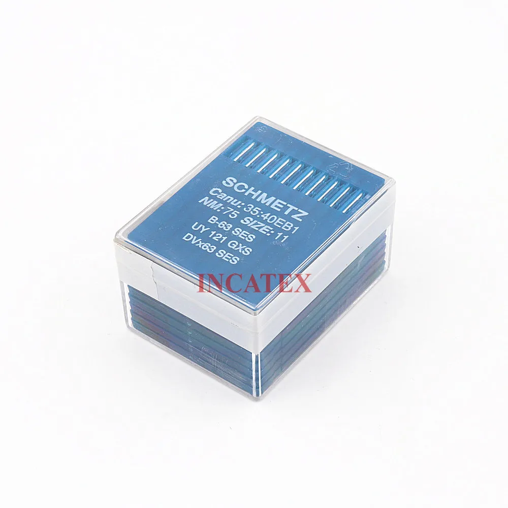 100 шт. оригинальные швейные иглы Schmetz B-63 SES UY 121 GXS DVx63 SES 65/9 70/10 75/11 80/12 90/14 для промышленной швейной машины
100 шт. оригинальные швейные иглы Schmetz B-63 SES UY 121 GXS DVx63 SES 65/9 70/10 75/11 80/12 90/14 для промышленной швейной машины