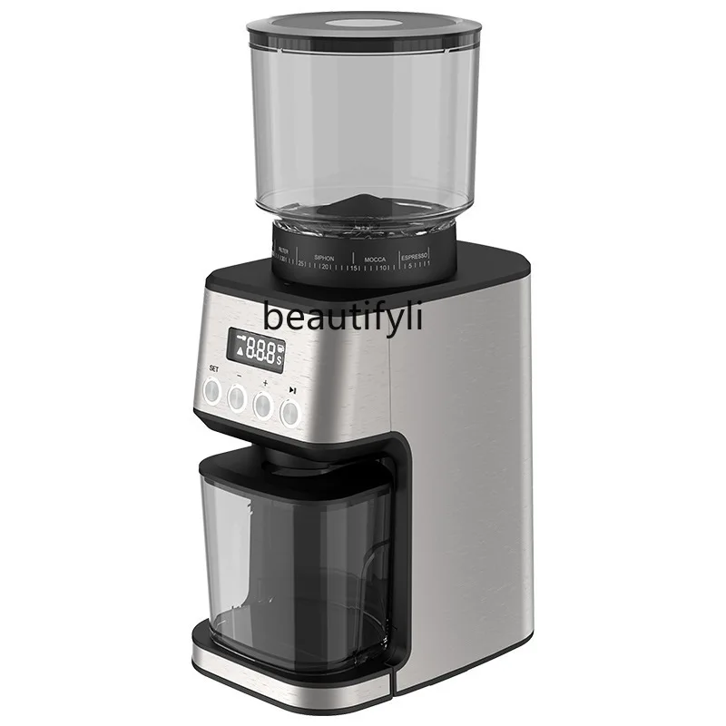 Electric bean grinder Household intelligent bean grinder Coffee bean grinder Hand brewing Italian milling machine
Electric bean grinder Household intelligent bean grinder Coffee bean grinder Hand brewing Italian milling machine