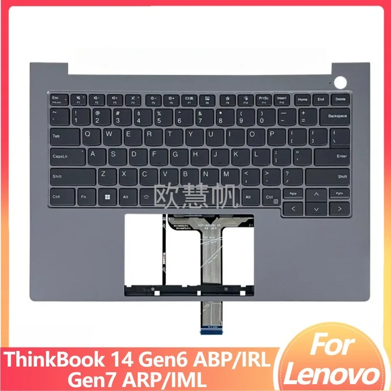 M New for Lenovo ThinkBook 14 Gen6 ABP/IRL Gen7 ARP/IML Laptop Palmrest Upper Cover with US Keyboard
M New for Lenovo ThinkBook 14 Gen6 ABP/IRL Gen7 ARP/IML Laptop Palmrest Upper Cover with US Keyboard