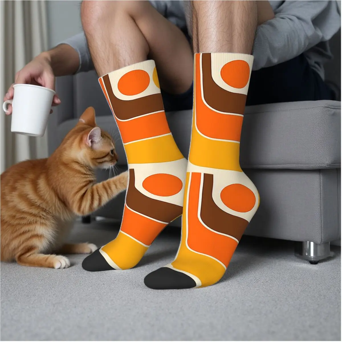 Носки в стиле ретро с геометрическим дизайном 62, чулки высокого качества в стиле Харадзюку, всесезонные длинные носки, аксессуары для подарков унисекс
Носки в стиле ретро с геометрическим дизайном 62, чулки высокого качества в стиле Харадзюку, всесезонные длинные носки, аксессуары для подарков унисекс