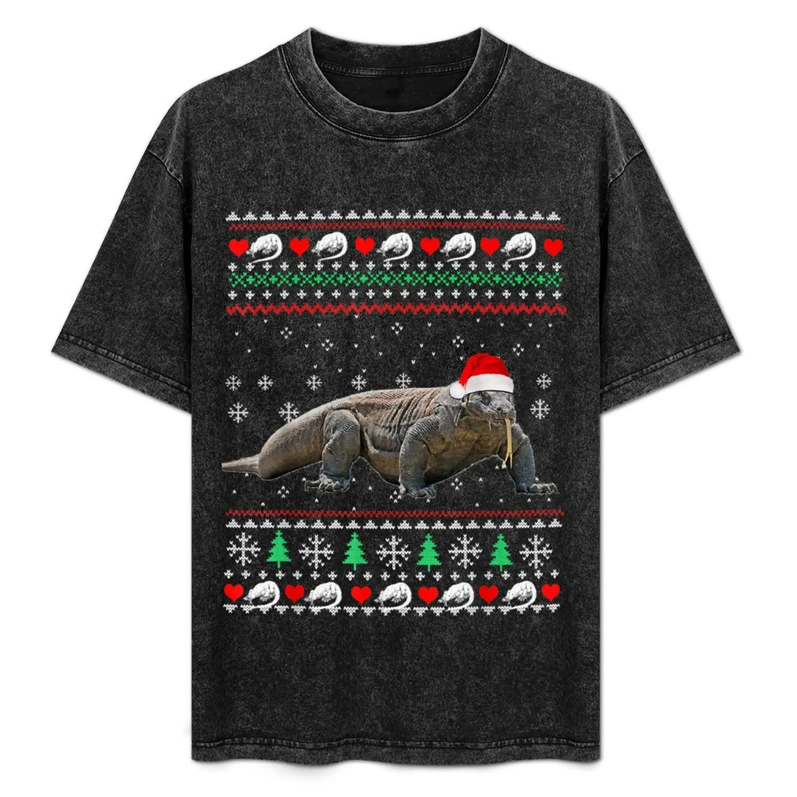 Komodo Dragon Santa Hat Ugly Christmas Komodo Dragon T-Shirt Large Size Breathable Tee
Komodo Dragon Santa Hat Ugly Christmas Komodo Dragon T-Shirt Large Size Breathable Tee