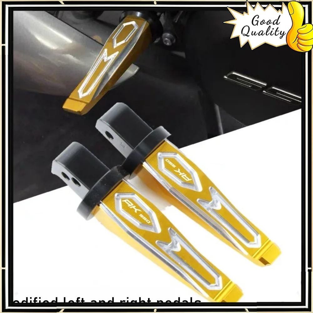Suitable for Kymco AK550 2017-2020 retrofit aluminum alloy left and right rear pedals, small pedals, rear pedal accessories.
Suitable for Kymco AK550 2017-2020 retrofit aluminum alloy left and right rear pedals, small pedals, rear pedal accessories.