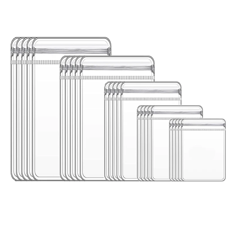 ABYN-50Pcs 5 Sizes Clear Jewelry Organizer Earring Ring Necklace Storage Bags Travel, Anti Tarnish Protect Jewelry
ABYN-50Pcs 5 Sizes Clear Jewelry Organizer Earring Ring Necklace Storage Bags Travel, Anti Tarnish Protect Jewelry