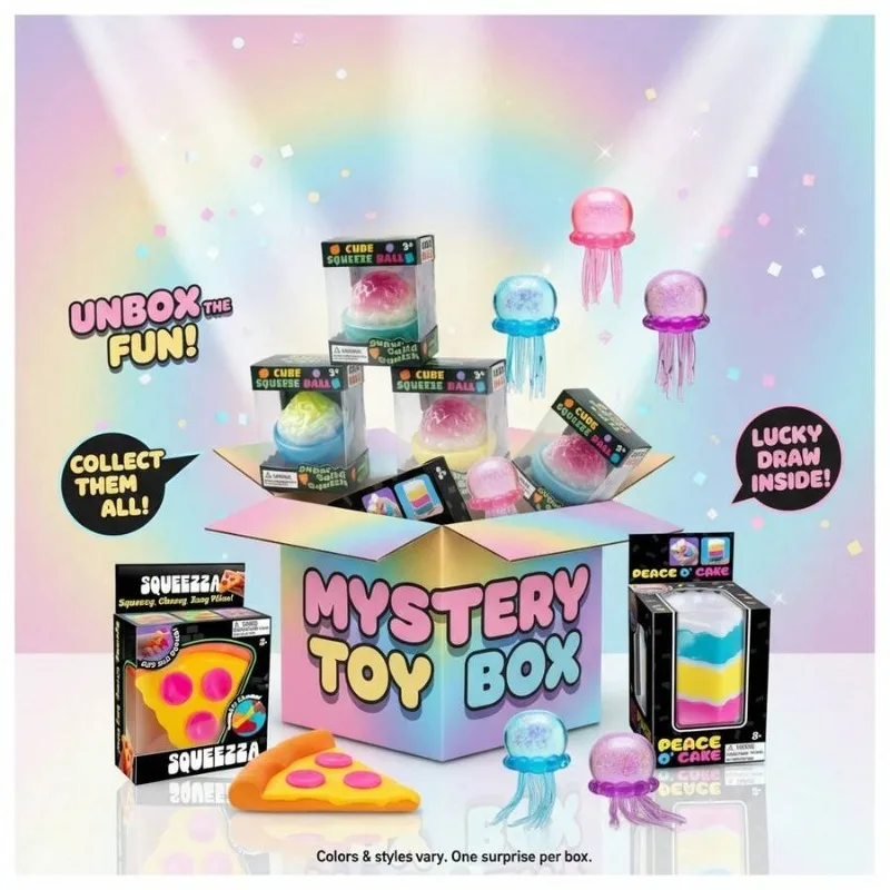 Cute Food & Ocean Squishy Blind Box, Random Surprise Squeeze Toys, 1Pcs Lucky Stress Relief Collectible Toy Set
Cute Food & Ocean Squishy Blind Box, Random Surprise Squeeze Toys, 1Pcs Lucky Stress Relief Collectible Toy Set