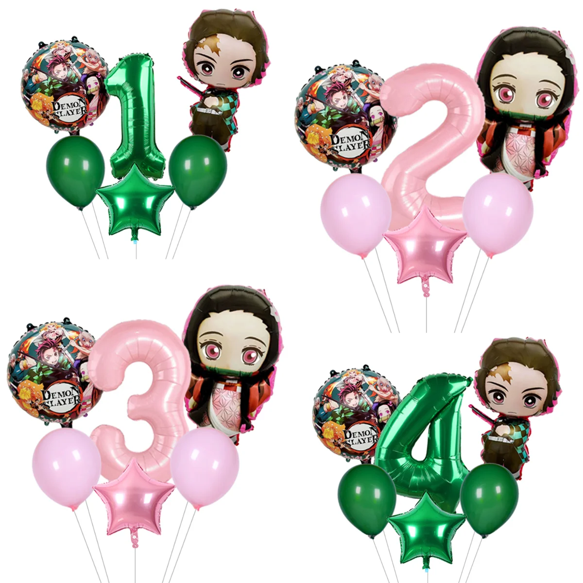Demon Slayer Party Balloons Anime Foil Balloon Set Baby Shower Birthday Party Decorations Kids Classic Toy Gifts
Demon Slayer Party Balloons Anime Foil Balloon Set Baby Shower Birthday Party Decorations Kids Classic Toy Gifts