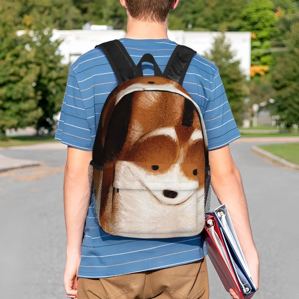 Cartoon Corgi In Dark Backpack Student BookBag Children School Bag Computer Shoulder Bags for Men Women
Cartoon Corgi In Dark Backpack Student BookBag Children School Bag Computer Shoulder Bags for Men Women