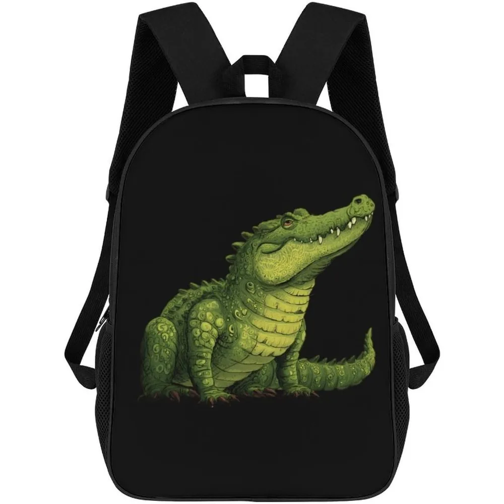 Alligator 16 Inch Backpack Print Laptop Bag Shoulder Daypack For School Travel Business
Alligator 16 Inch Backpack Print Laptop Bag Shoulder Daypack For School Travel Business