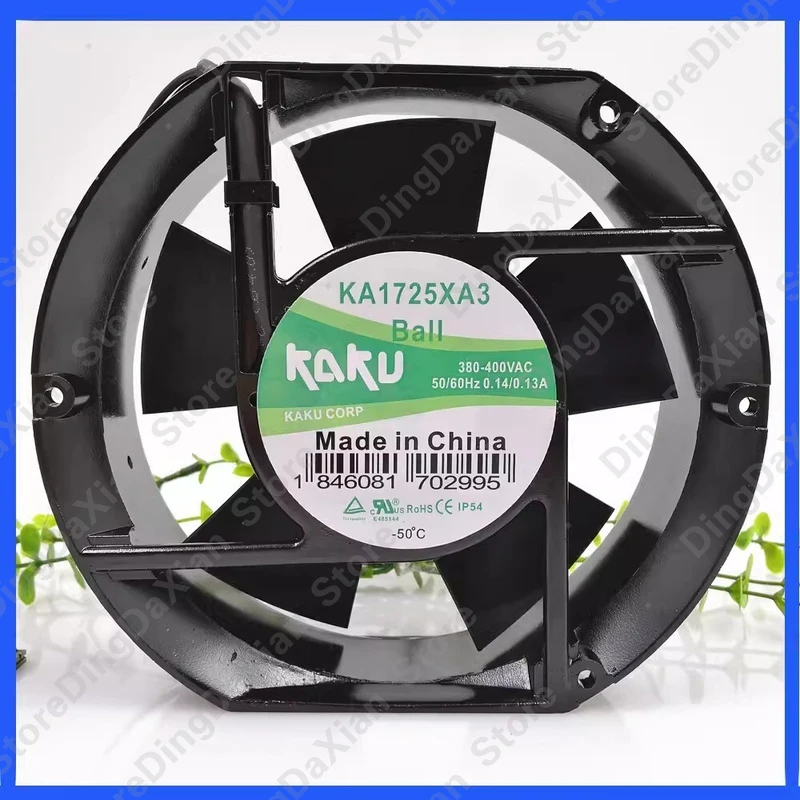 D+FOR KAKU KA1725XA3 17251 AC380V-400V 0.14/0.13A Cooling Fan 1PCS
D+FOR KAKU KA1725XA3 17251 AC380V-400V 0.14/0.13A Cooling Fan 1PCS