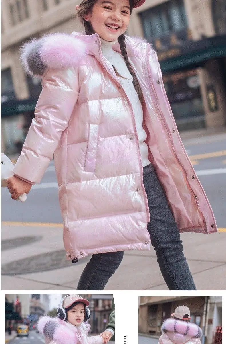 Kids Hooded Winter Fur Collar Coat 16 Sd5e2938a851b453085ad0f3498a780f4h