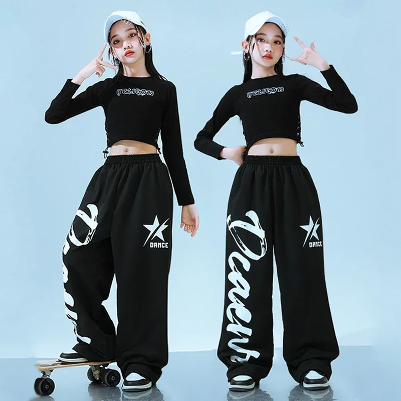 Hip Hop Dance Girl Stage Costume Red Black Tops Shuffle Pants Children Cool Street Dance Wear Kid Jazz Performance Clothing
Hip Hop Dance Girl Stage Costume Red Black Tops Shuffle Pants Children Cool Street Dance Wear Kid Jazz Performance Clothing