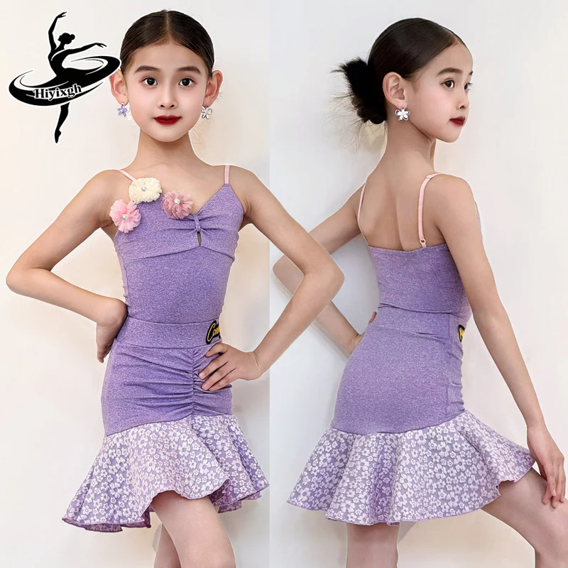 2026 New Latin Dance Dress Purple Sleeveless Dance Suit Girl Performance Practice Set Cha Cha Rumba Training Clothes
2026 New Latin Dance Dress Purple Sleeveless Dance Suit Girl Performance Practice Set Cha Cha Rumba Training Clothes