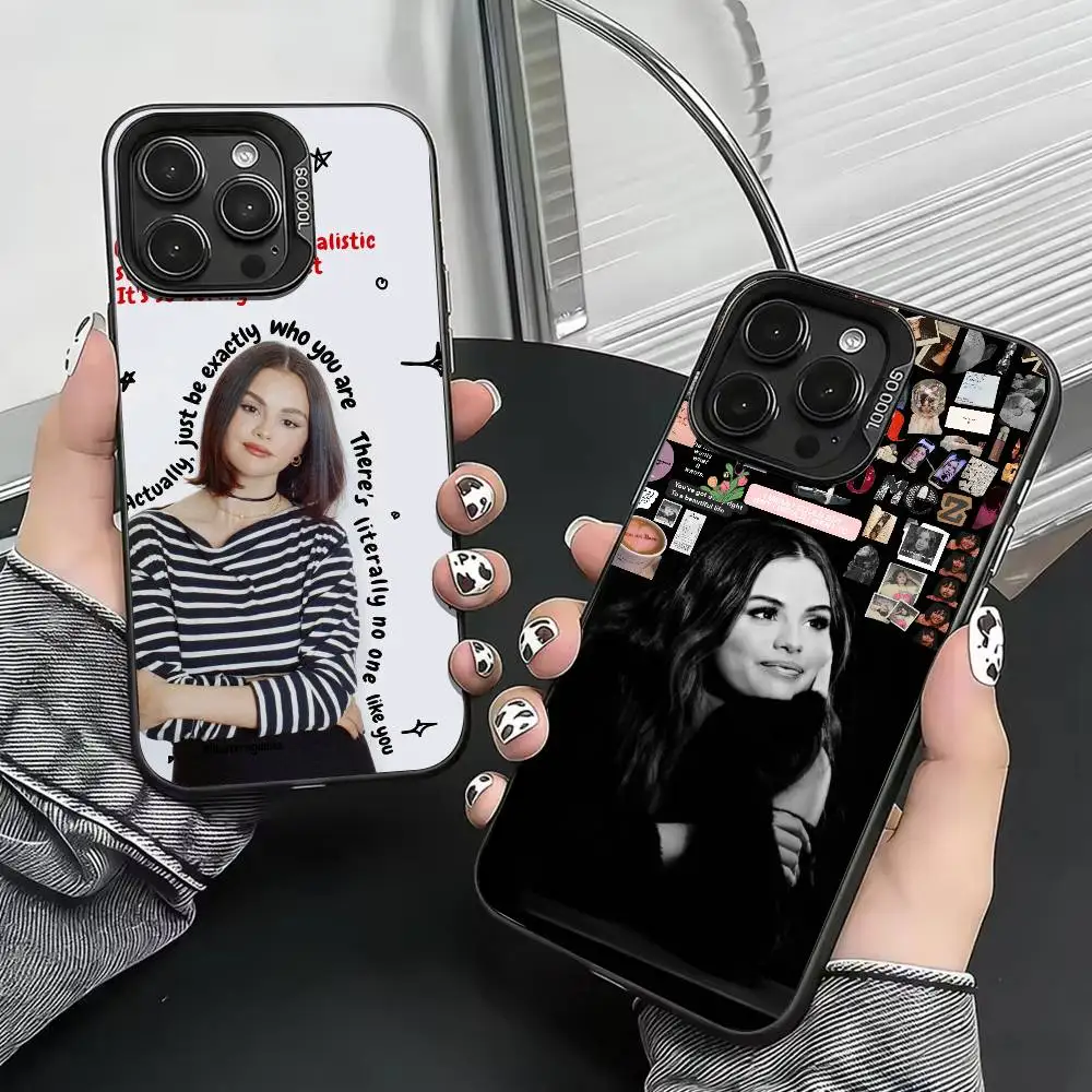 Hot Actor Selena Gomez Phone Case For iPhone 17,16,15,14,13,12,11 Plus,Pro Max,XS,Colorful Silver Phone case Funda Cover
Hot Actor Selena Gomez Phone Case For iPhone 17,16,15,14,13,12,11 Plus,Pro Max,XS,Colorful Silver Phone case Funda Cover