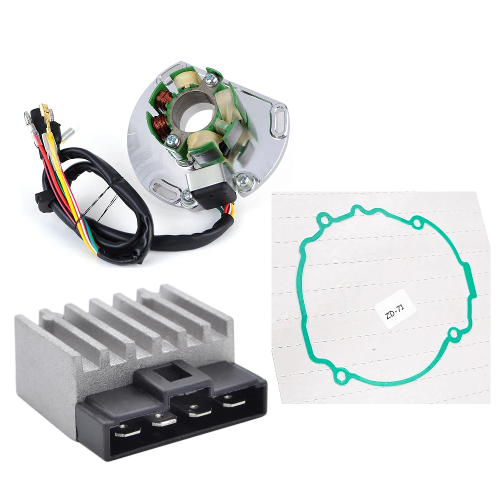 Stator Coil Gasket Regulator Rectifier kit for K-TM 125 200 2k-2 model 125 200 EXC MXC SX SXS EGS Singapore Jackpinner
Stator Coil Gasket Regulator Rectifier kit for K-TM 125 200 2k-2 model 125 200 EXC MXC SX SXS EGS Singapore Jackpinner