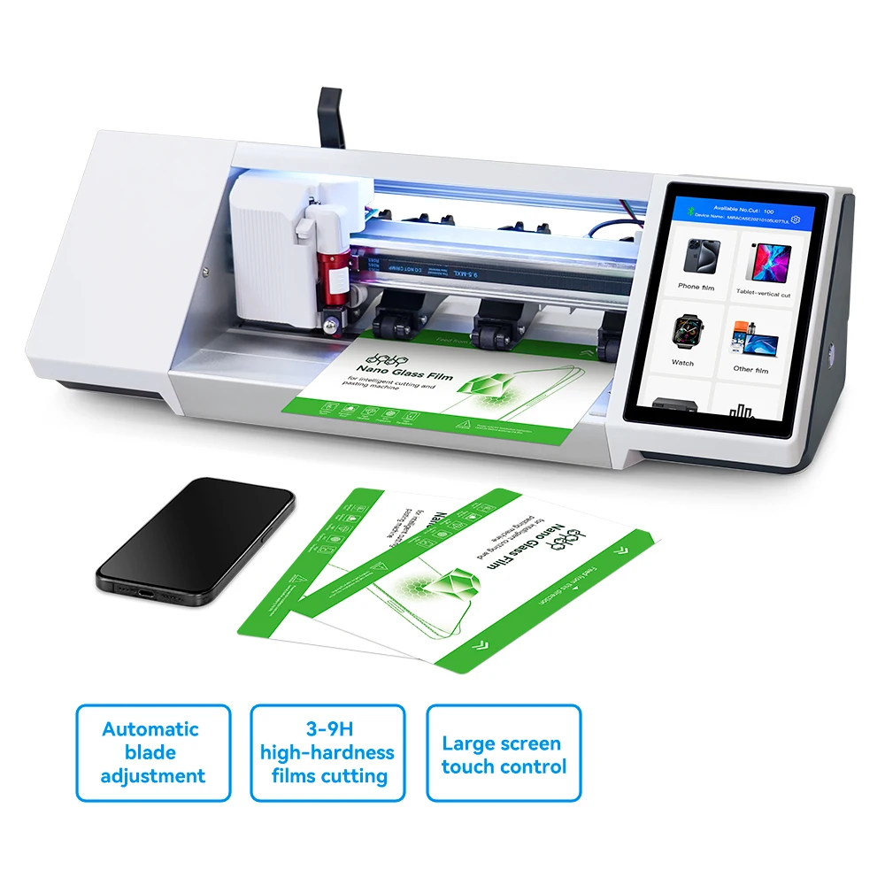 Automatic Mobile Film Cutter Hydrogel Screen Protector Plotter Machine For IPhone 17 16 Pro Max Back Skin Camera Lens Watch
Automatic Mobile Film Cutter Hydrogel Screen Protector Plotter Machine For IPhone 17 16 Pro Max Back Skin Camera Lens Watch