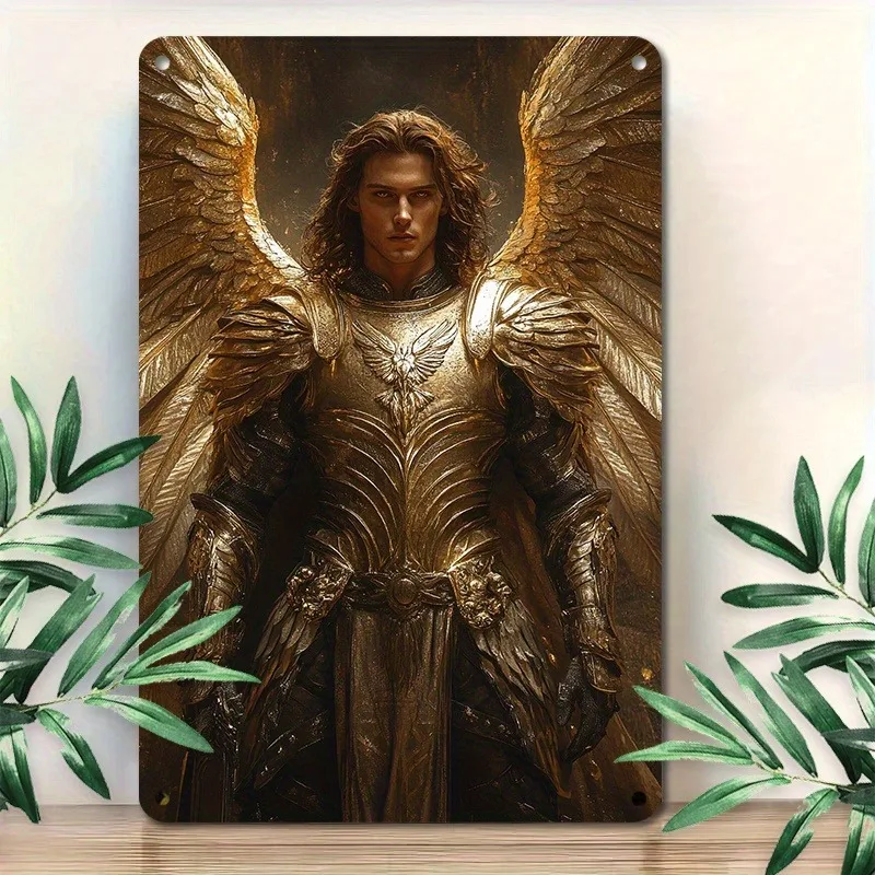 Angel Warrior Aluminum Metal Wall Art Decor, Vintage Style Tin Sign Poster for Home, Bar, Club, Cafe, 7.9x11.8"/11.8x17.7"
Angel Warrior Aluminum Metal Wall Art Decor, Vintage Style Tin Sign Poster for Home, Bar, Club, Cafe, 7.9x11.8"/11.8x17.7"
