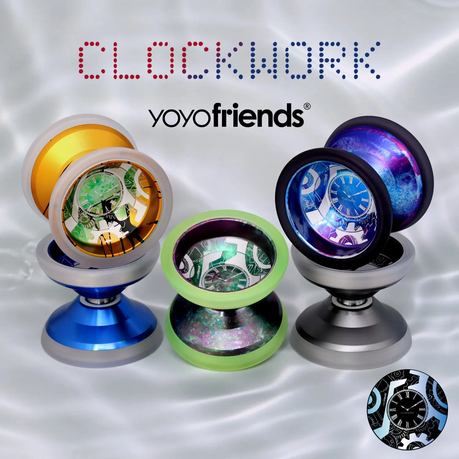 Yoyofriends Clockwork 10th Anniversary Edition Hybrid Professional Competition Yoyo
Yoyofriends Clockwork 10th Anniversary Edition Hybrid Professional Competition Yoyo