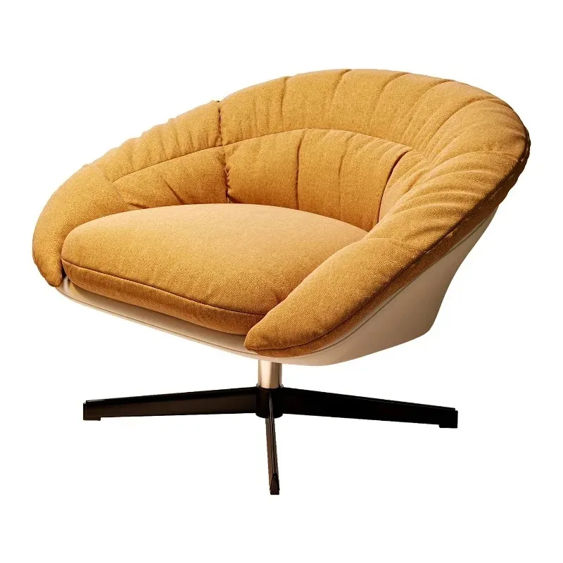 Single sofa chair can be rotated and lifted designer Italian light luxury living room balcony chair sitting area 
Single sofa chair can be rotated and lifted designer Italian light luxury living room balcony chair sitting area