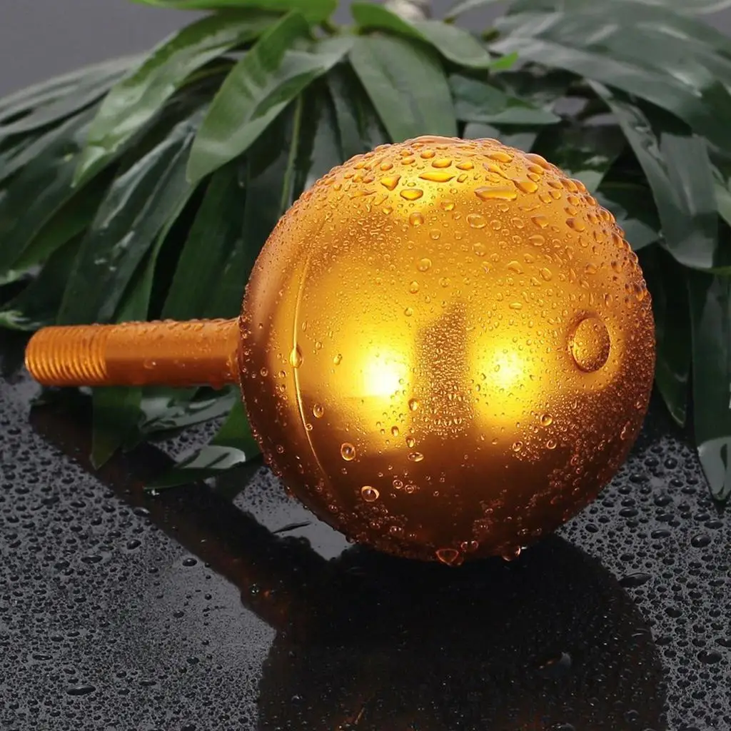 Aluminum Flag Pole Ball Topper Gold Finial Replacement Ornament Pole Accessory for Outdoor Garden
Aluminum Flag Pole Ball Topper Gold Finial Replacement Ornament Pole Accessory for Outdoor Garden